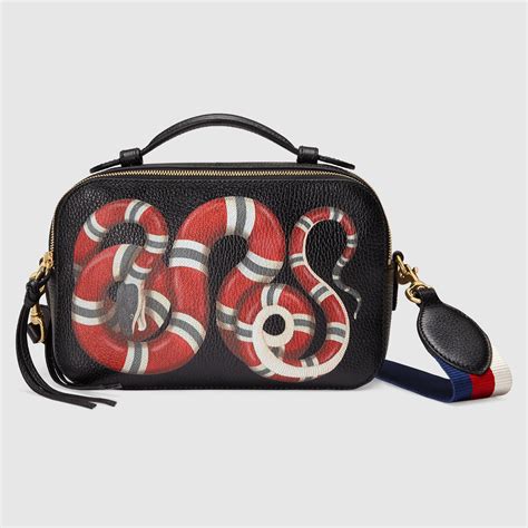 gucci man bag snake|gucci bag with snake buckle.